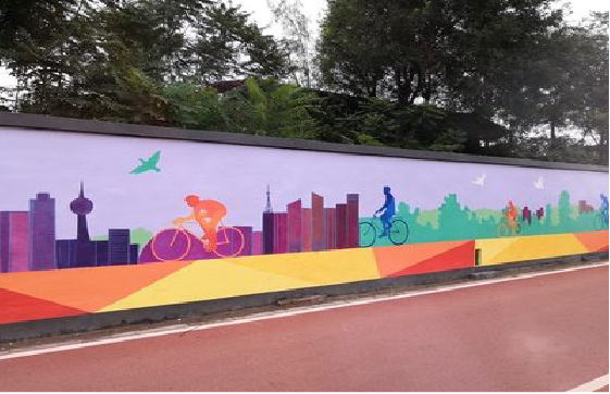 开江墙体彩绘-围墙