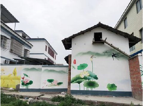 开江室外墙绘-从选材到保养。