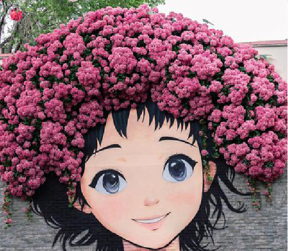 开江墙体彩绘-网红墙打卡