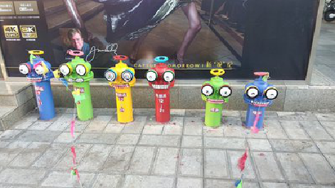 开江商业区彩绘