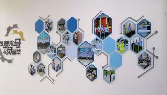 开江文化墙最常见的做法。