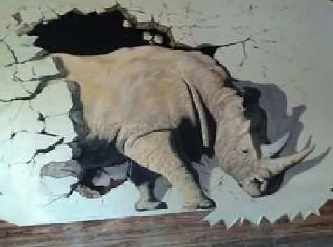 开江在墙绘中，如何绘制3D效果？