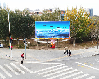 开江户外大屏广告投放要点。