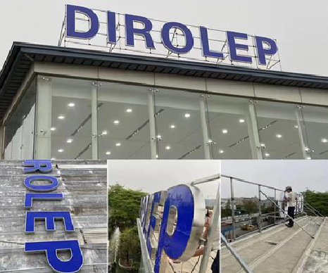 开江楼顶发光字安装的注意事项。